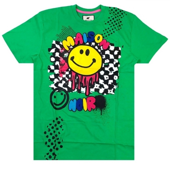 Men’s green “Trippy Checkered” set. Sizes small, medium, large, and XL. - Picture 2 of 3